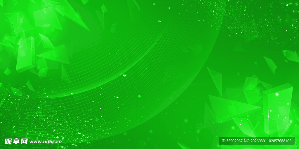 绿色渐变抽象背景图案