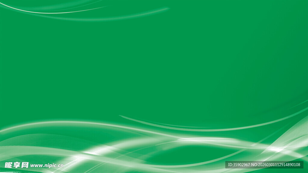 绿色动感线条背景图