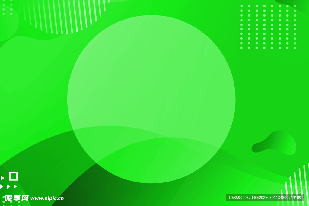 绿色几何抽象背景图案