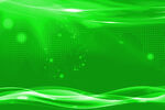 绿色动感波光背景图
