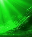 绿色炫光动感线条背景图