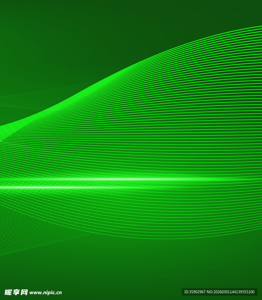 绿色动感渐变背景图