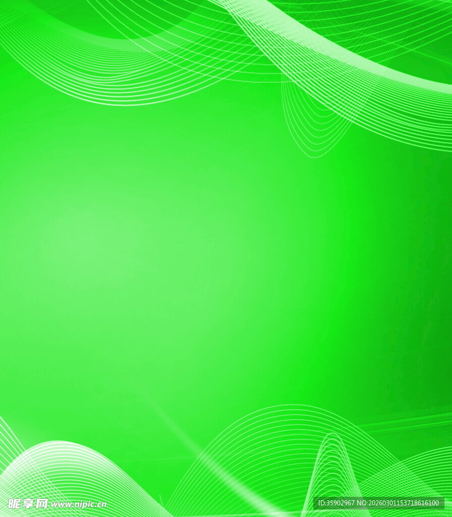 绿色动感线条背景图