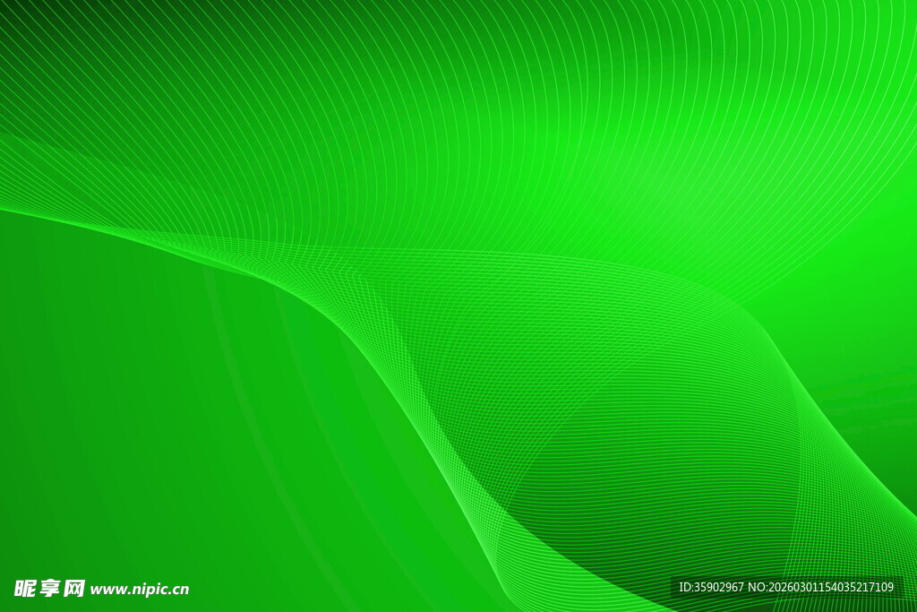 绿色渐变动感抽象背景图