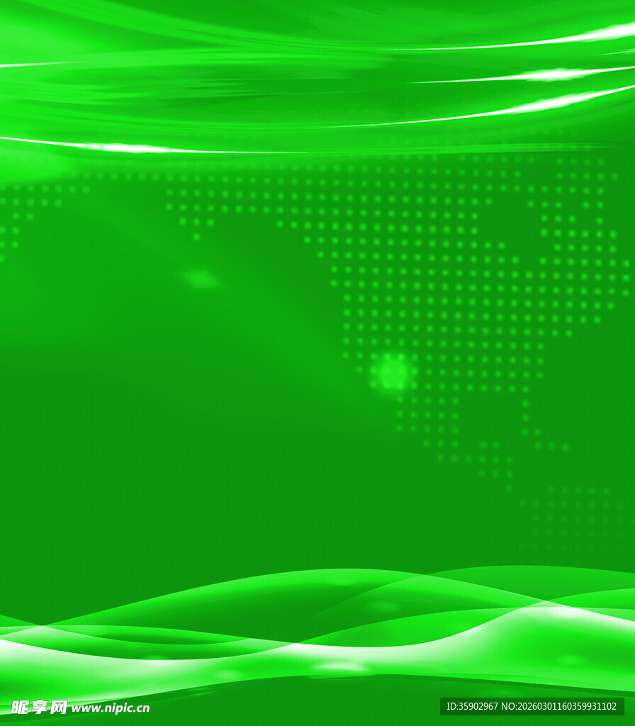绿色科技动感背景图