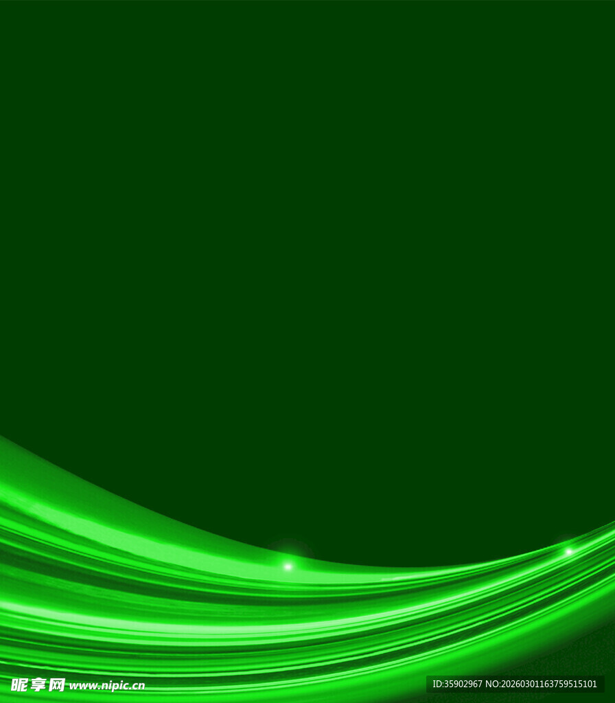 绿色动感光线背景图