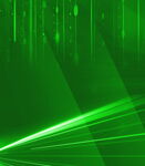 绿色科技感光线背景图