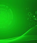 绿色动感抽象背景图