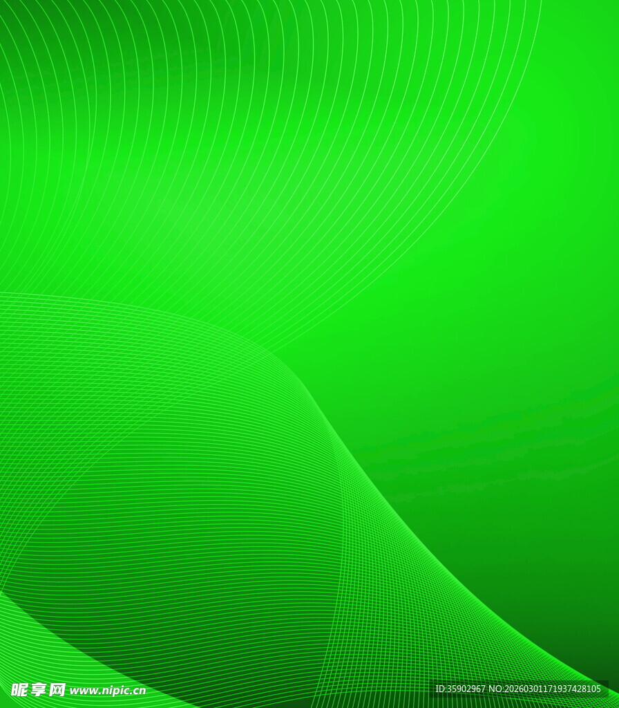 绿色动感渐变背景图