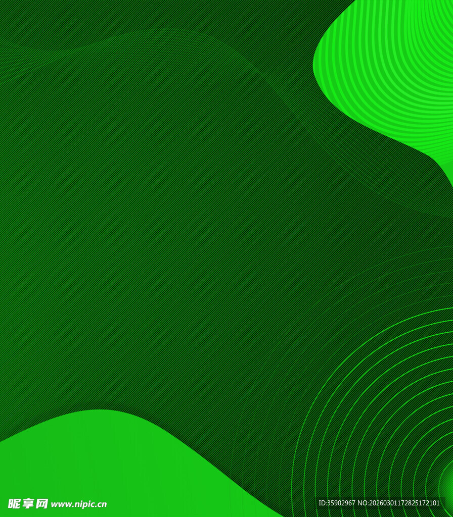 绿色动感抽象背景图案