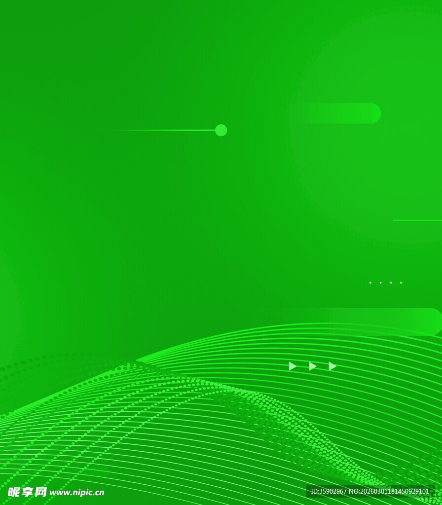 绿色科技风抽象背景图