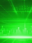 绿色科技数字背景画面