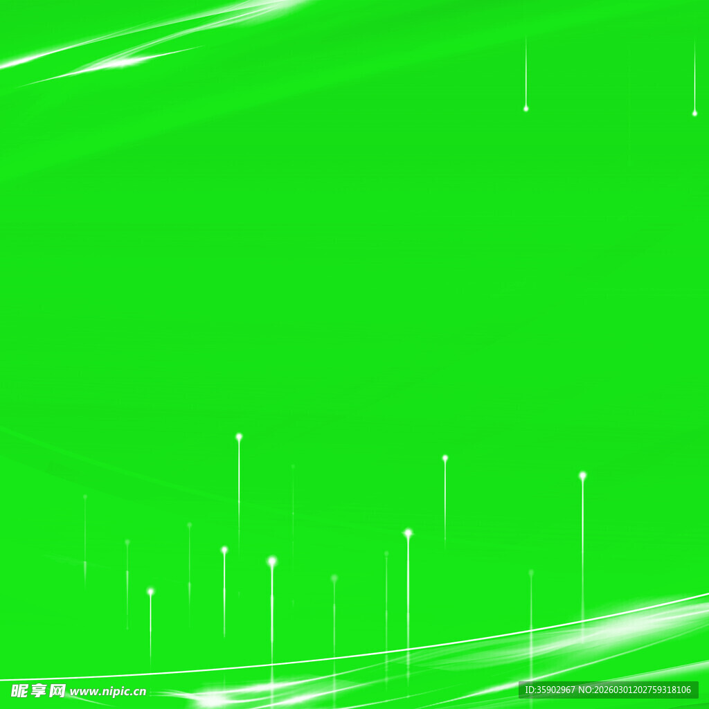绿色动感线条背景图