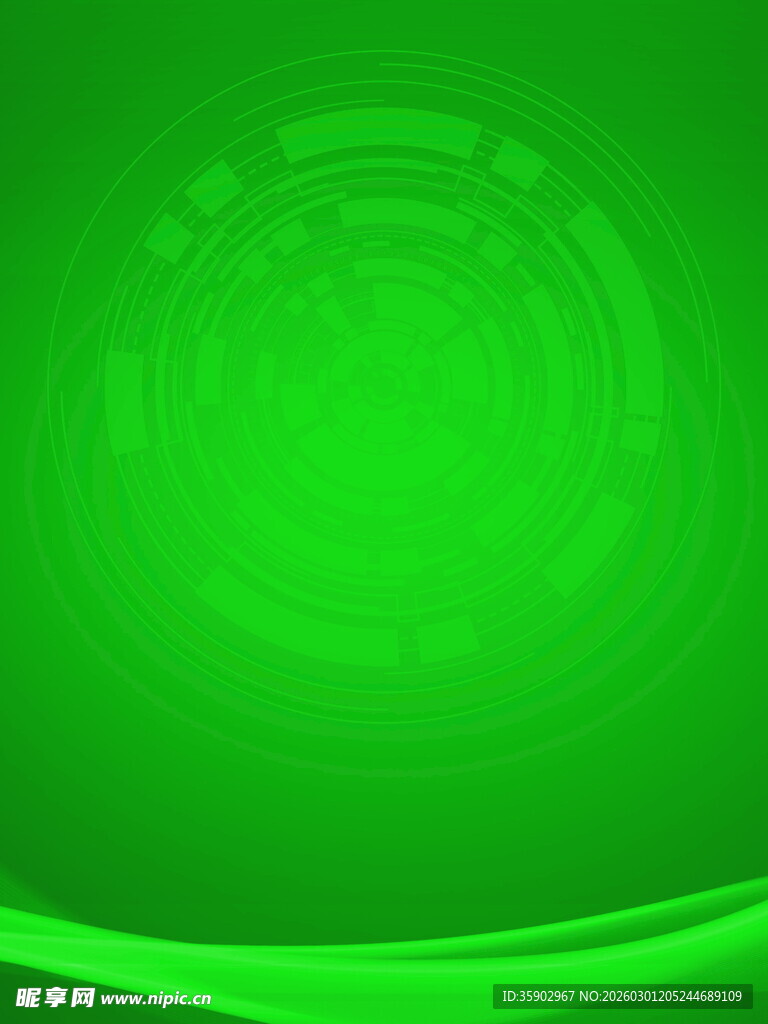 绿色科技风背景图案