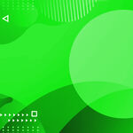 绿色几何抽象背景图案