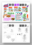 蔬菜主题手抄报模板