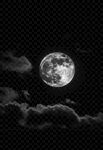 月亮云层图案