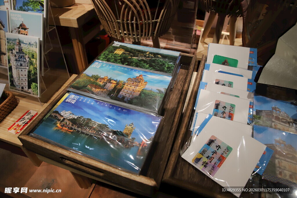 精美风景明信片展示