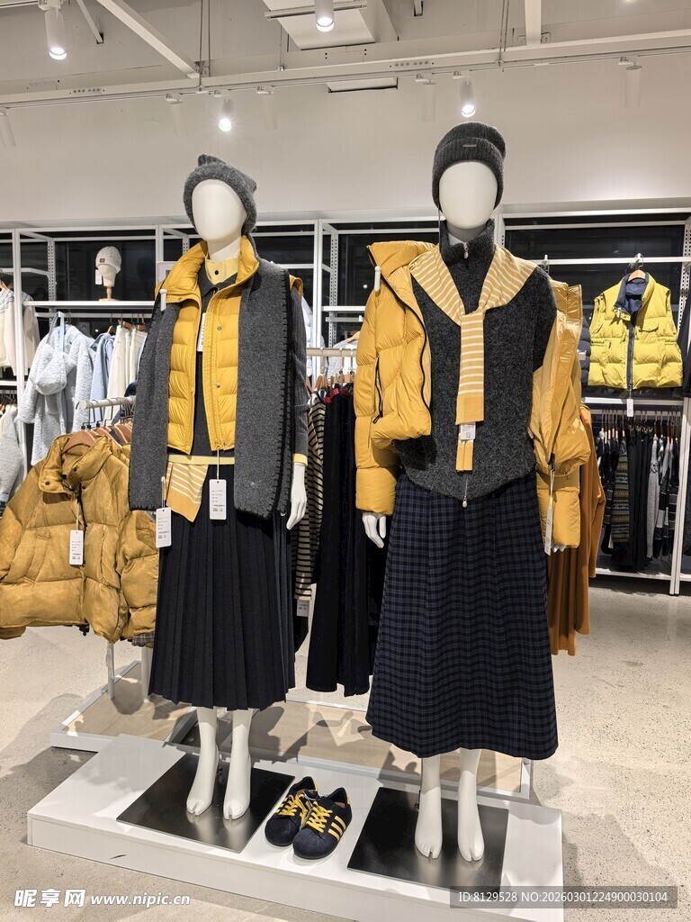 时尚秋冬服饰展示