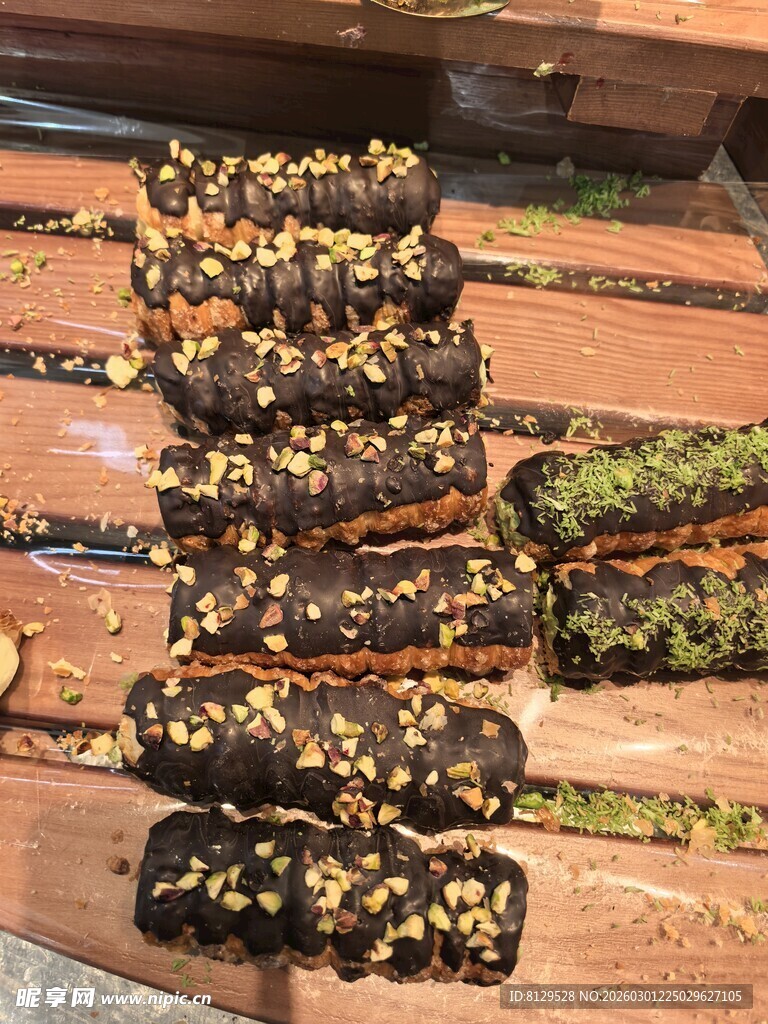 巧克力坚果棒美味诱人