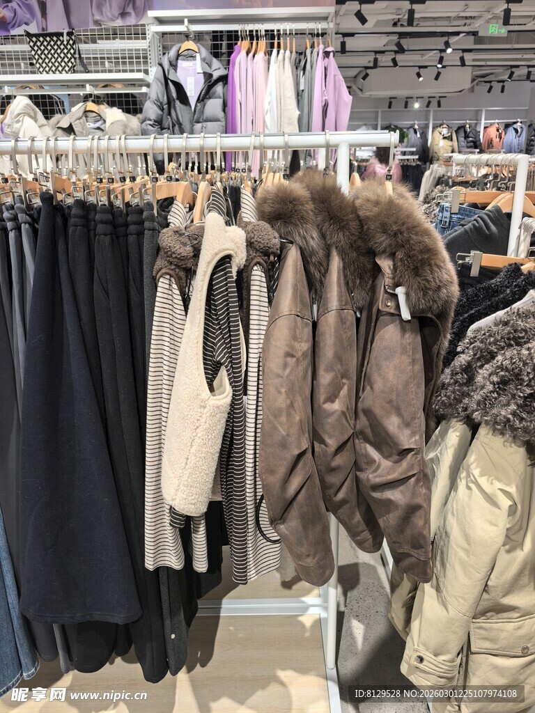 时尚冬装陈列展示