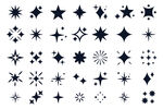 多样星形图案设计素材