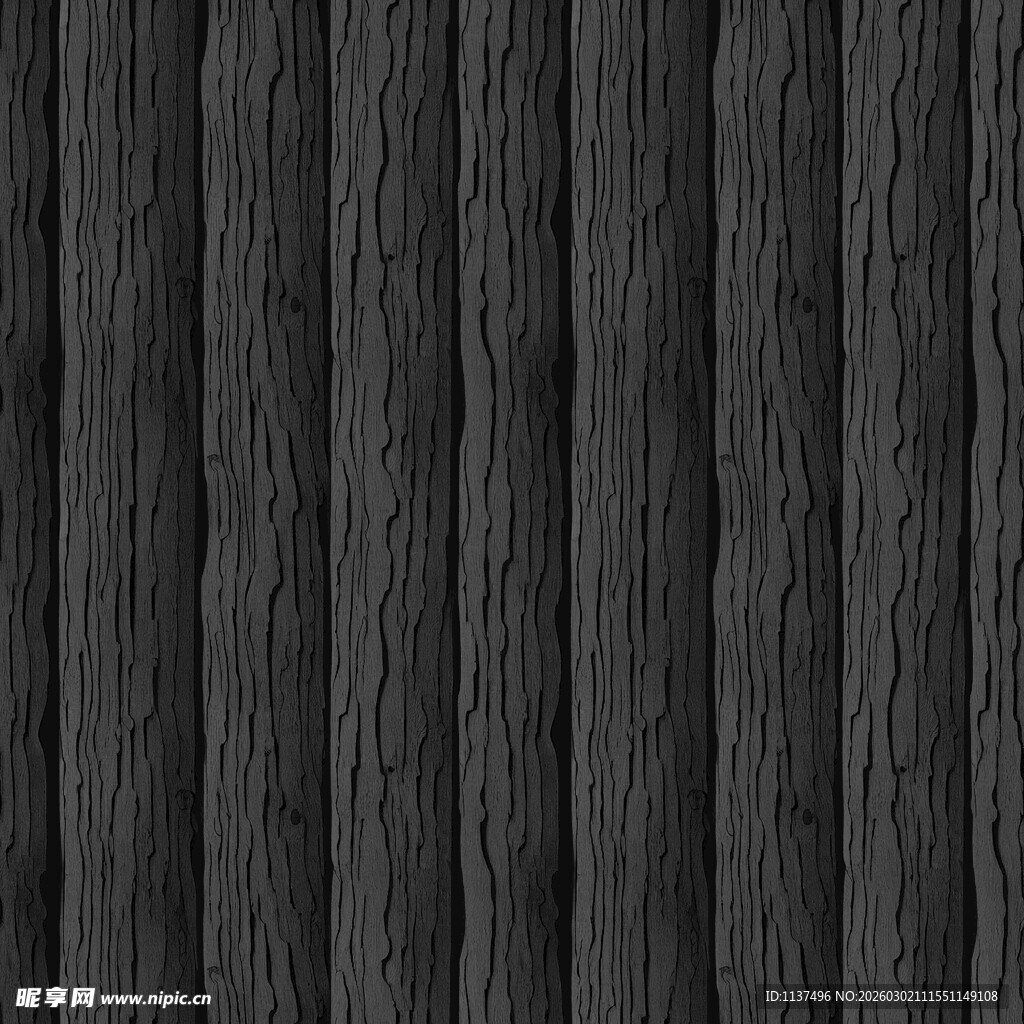 深灰色木纹纹理背景图