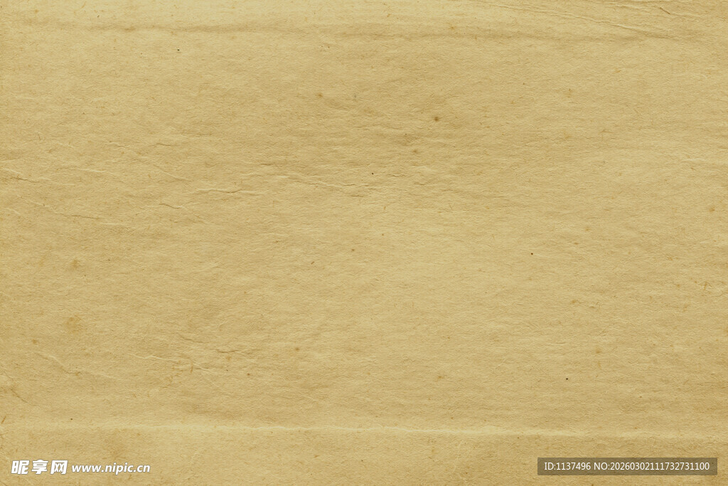 复古米黄色纸张纹理背景