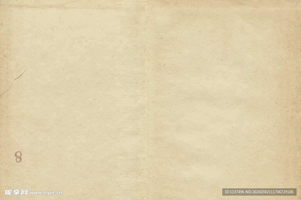 复古米黄色纸张纹理背景