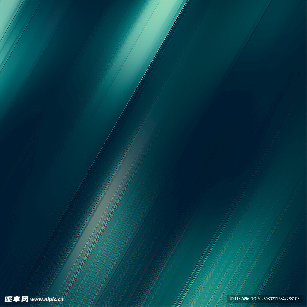 蓝绿色动感渐变抽象背景