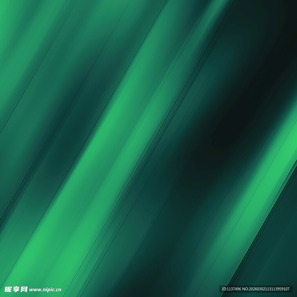 绿色动感线条抽象背景图