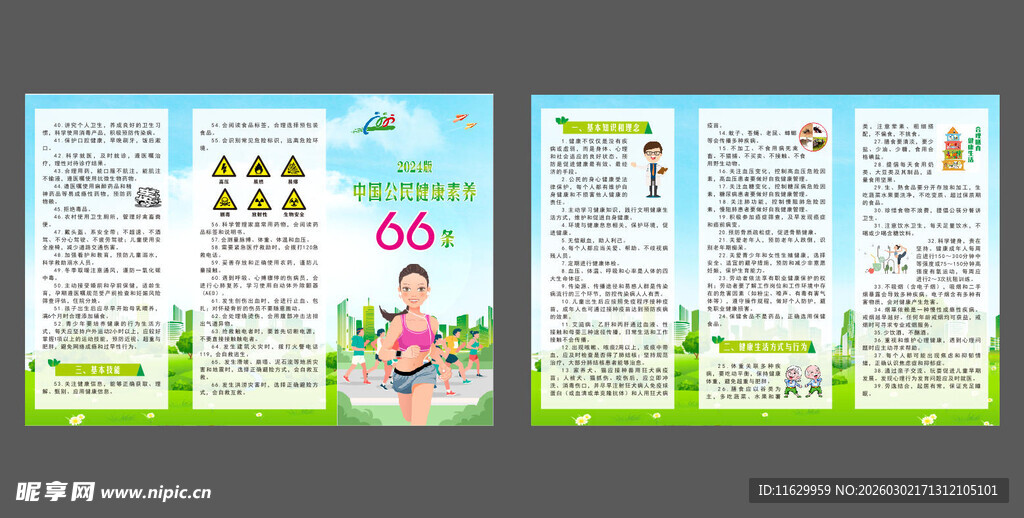 中国公民健康素养66条