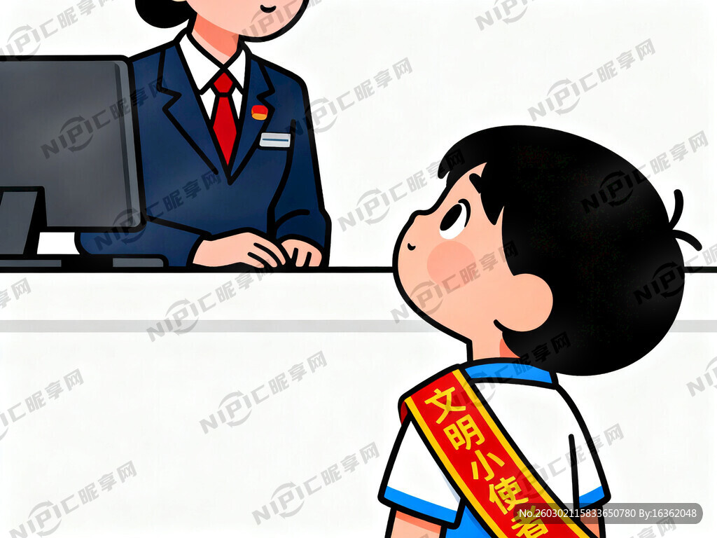 形象：慈活泼可爱的儿童。