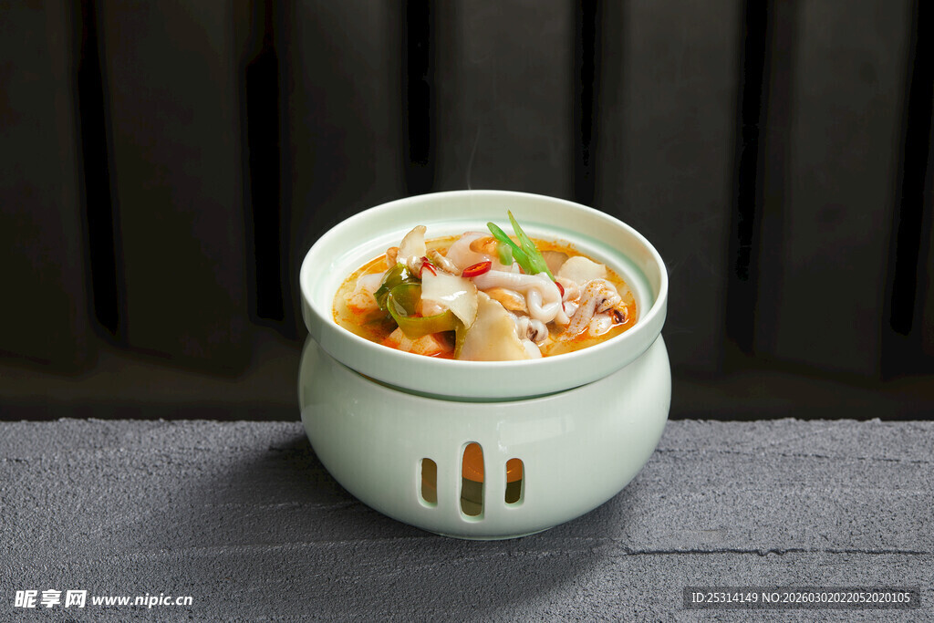 开胃糟粕醋海鲜