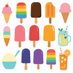 美味冰淇淋及饮品