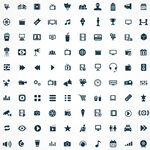 多样简洁图标集合