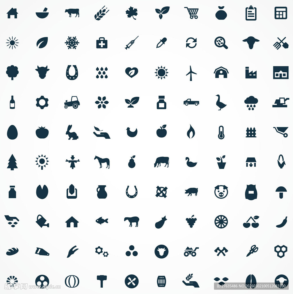 海量简约图标集合