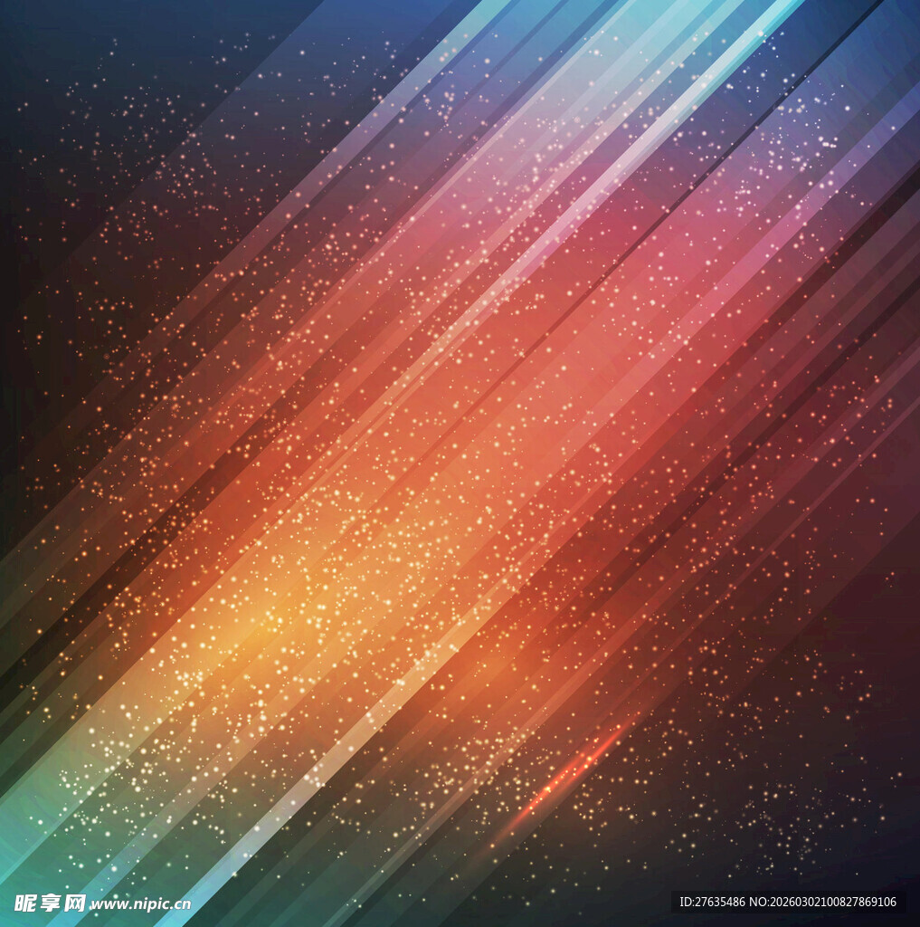 炫彩光线背景纹理图