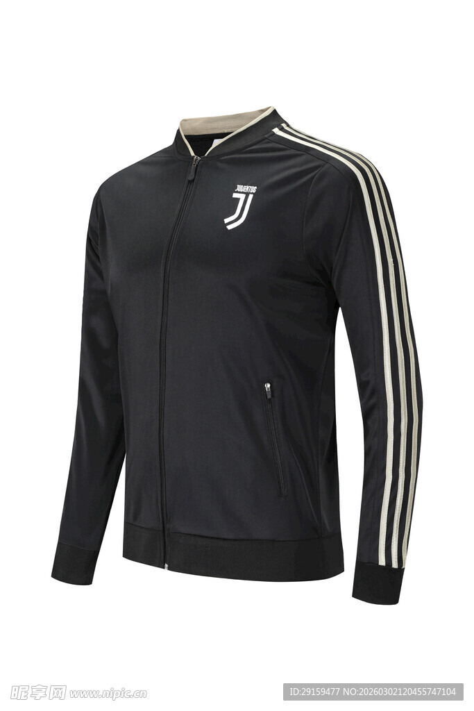 黑色运动夹克外套展示
