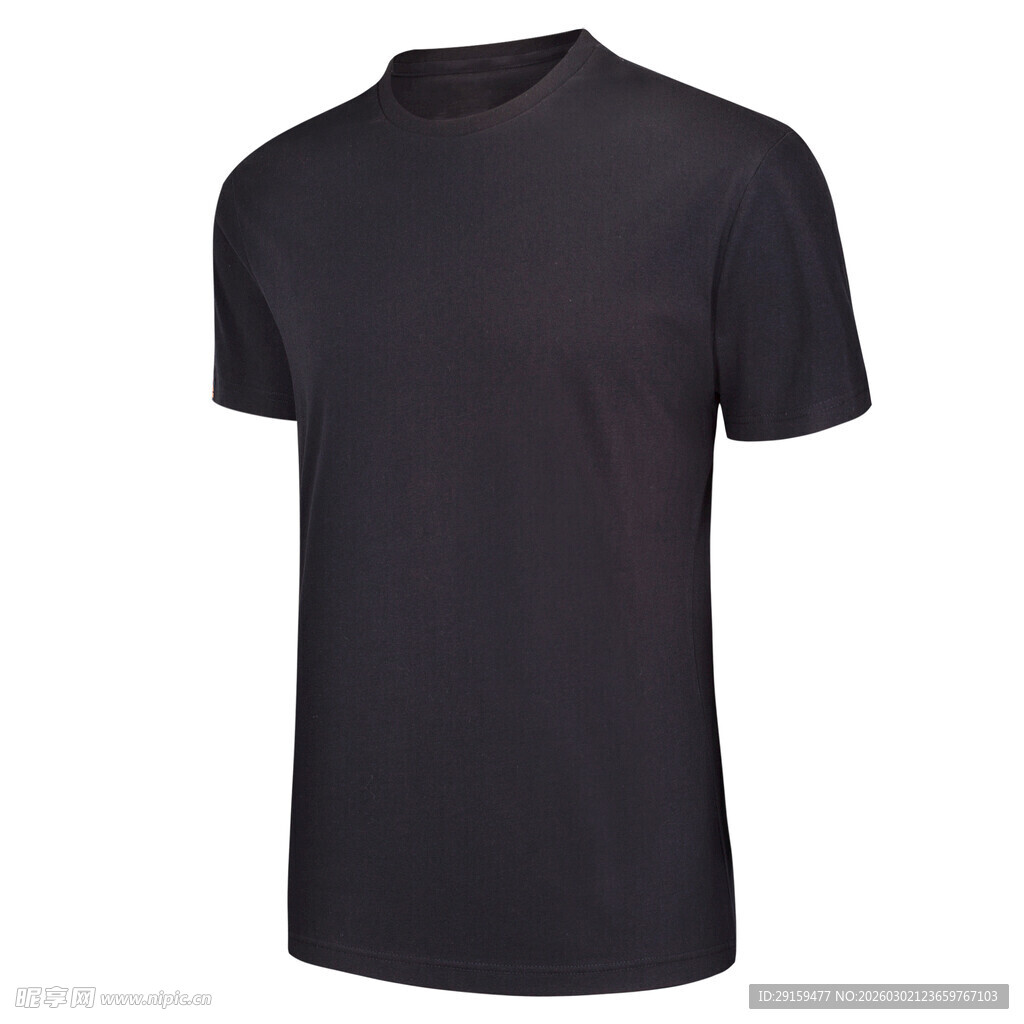 黑色短袖T恤