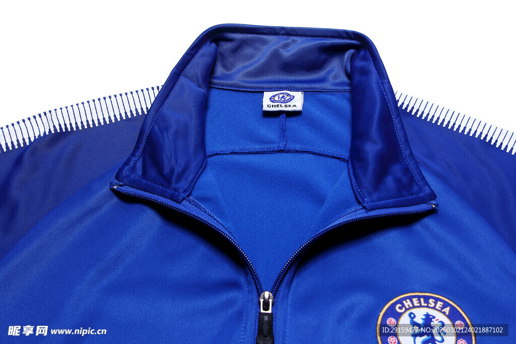 切尔西蓝色运动夹克上衣