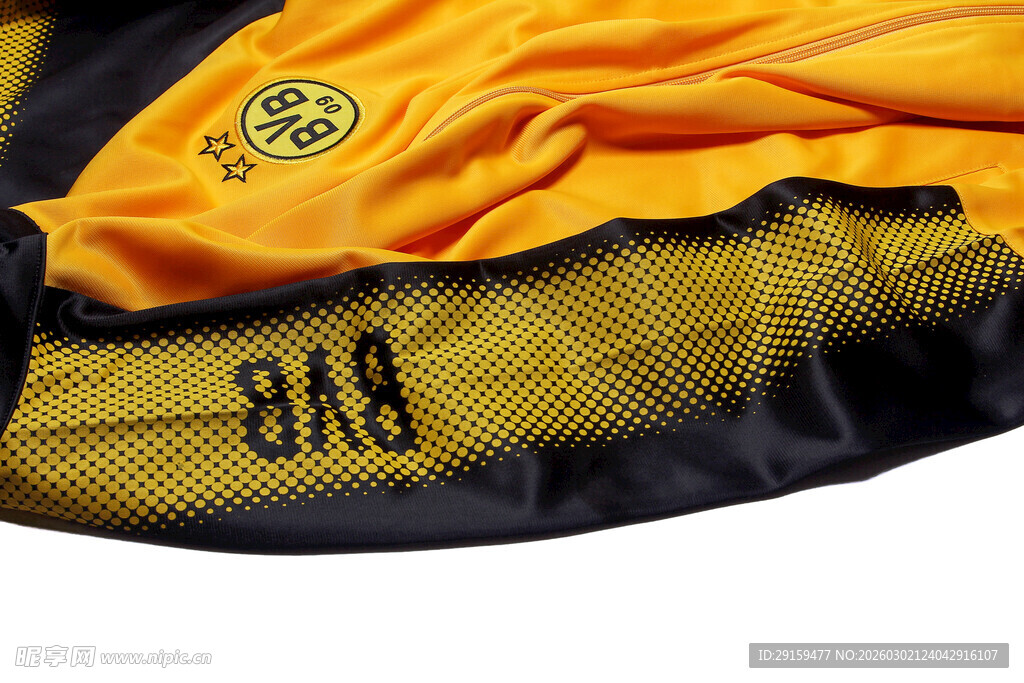 黄色运动背包细节特写