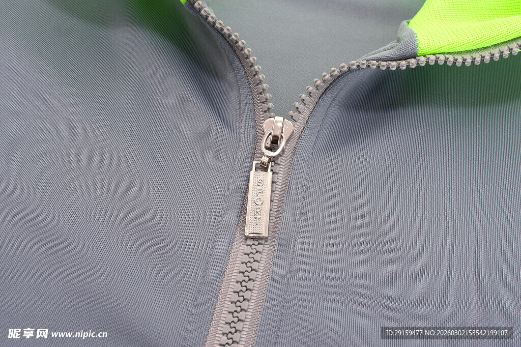 拉链特写