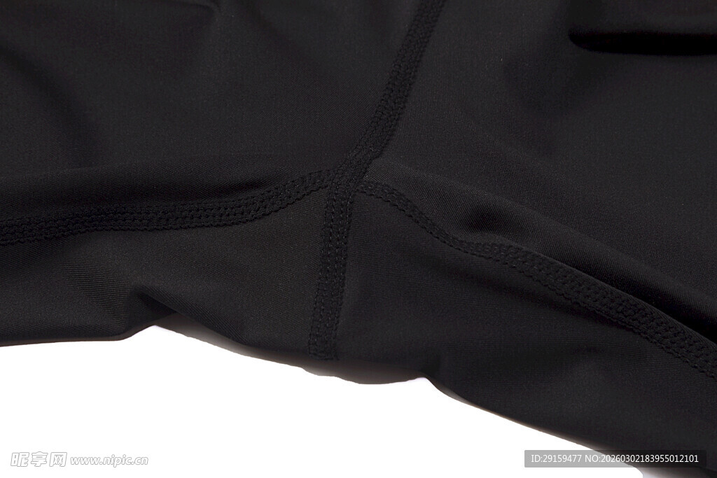黑色布料细节展示