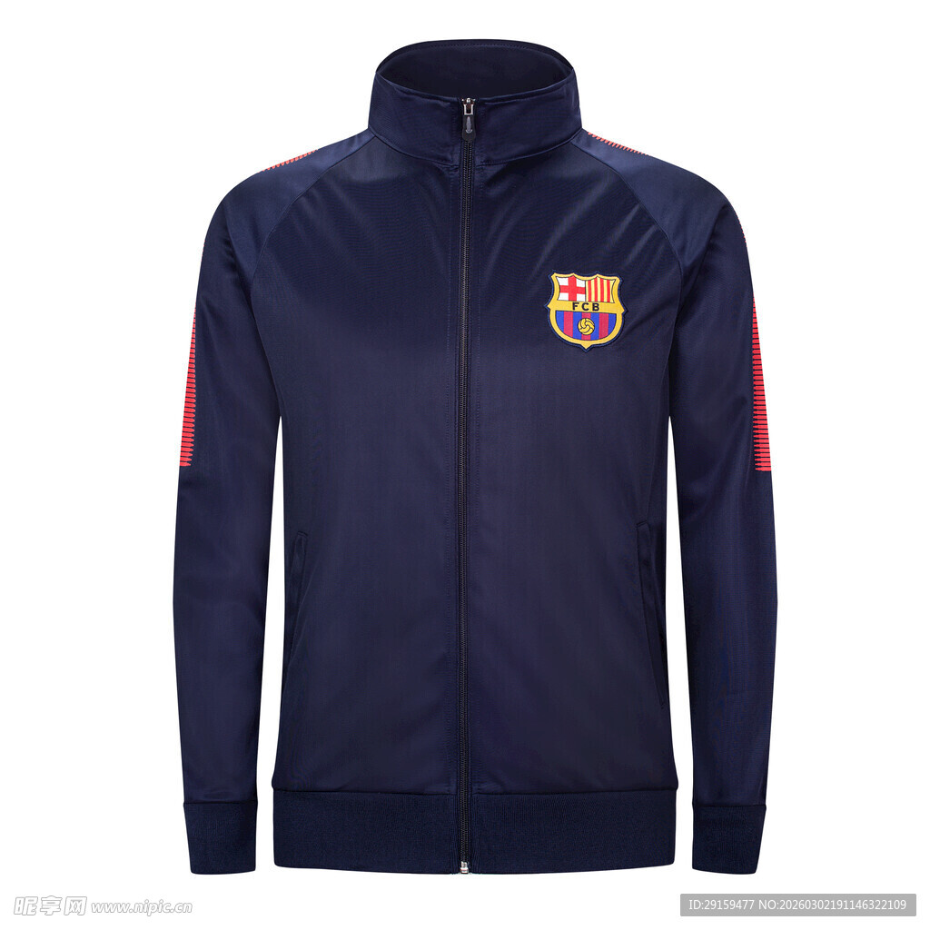 巴塞罗那足球俱乐部运动外套