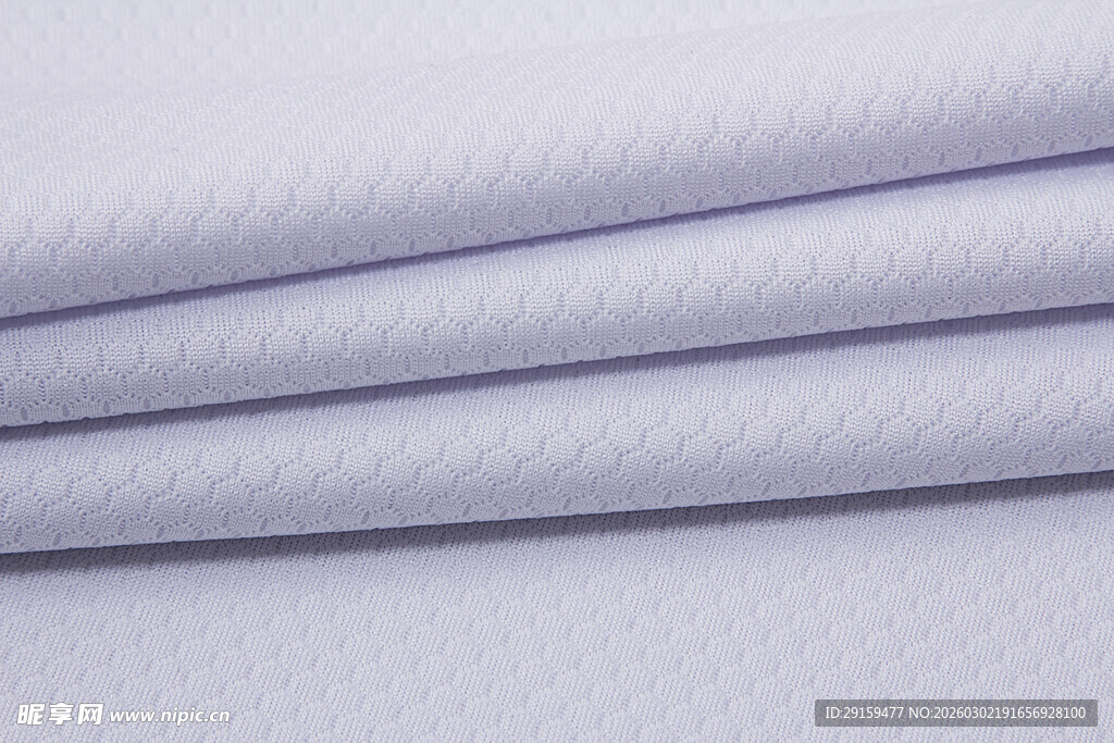 浅紫色纹理布料堆叠