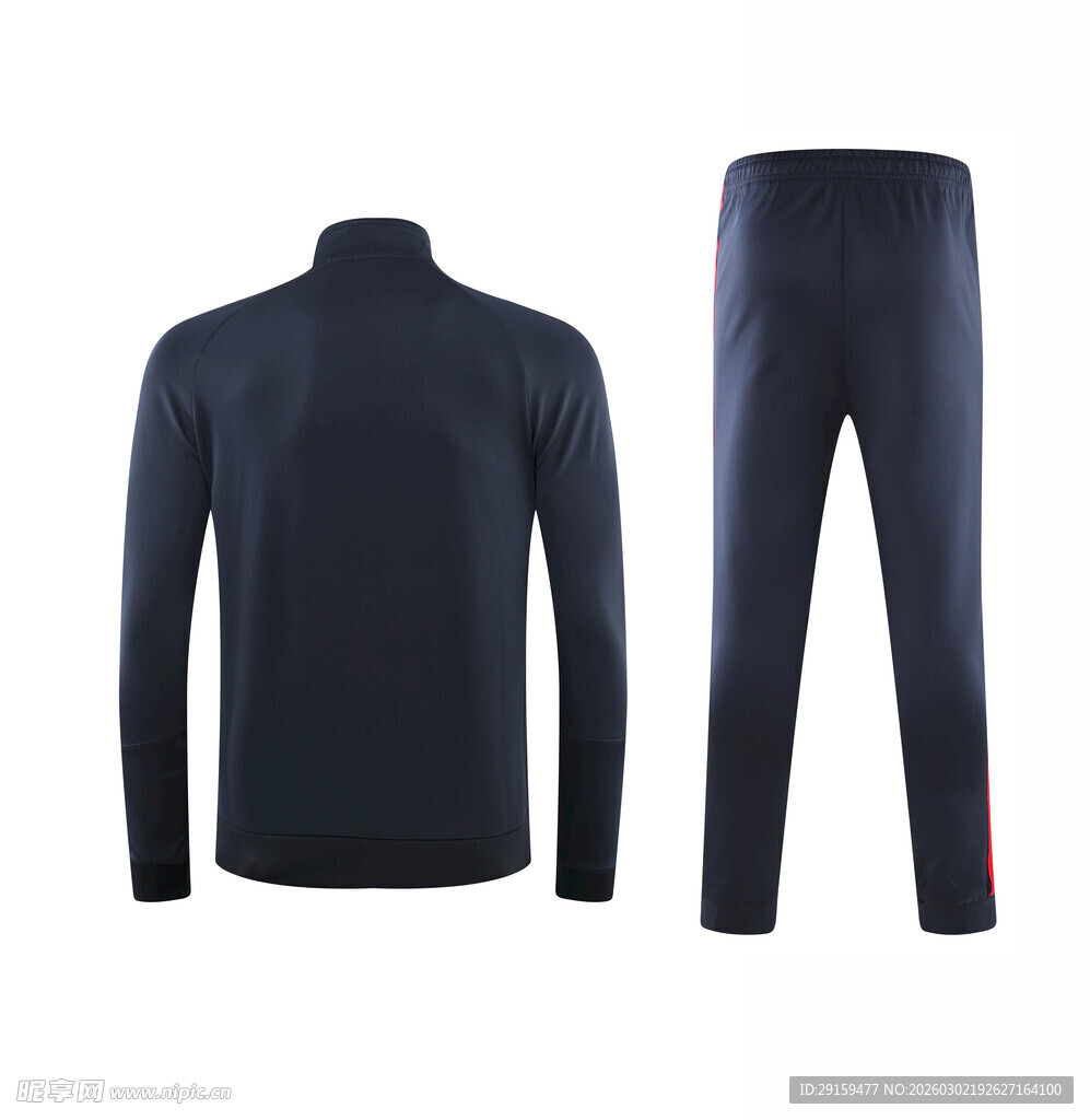 男士黑色运动套装