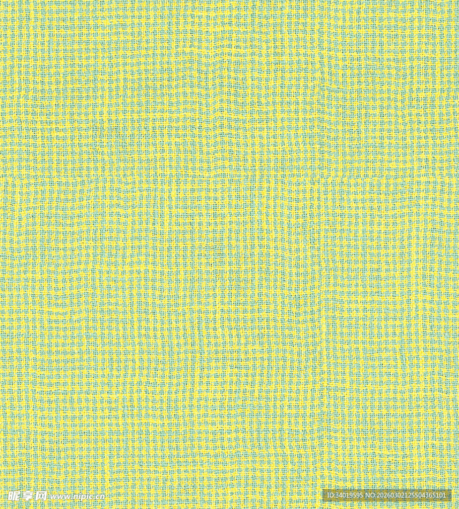 淡黄绿色格纹布料纹理