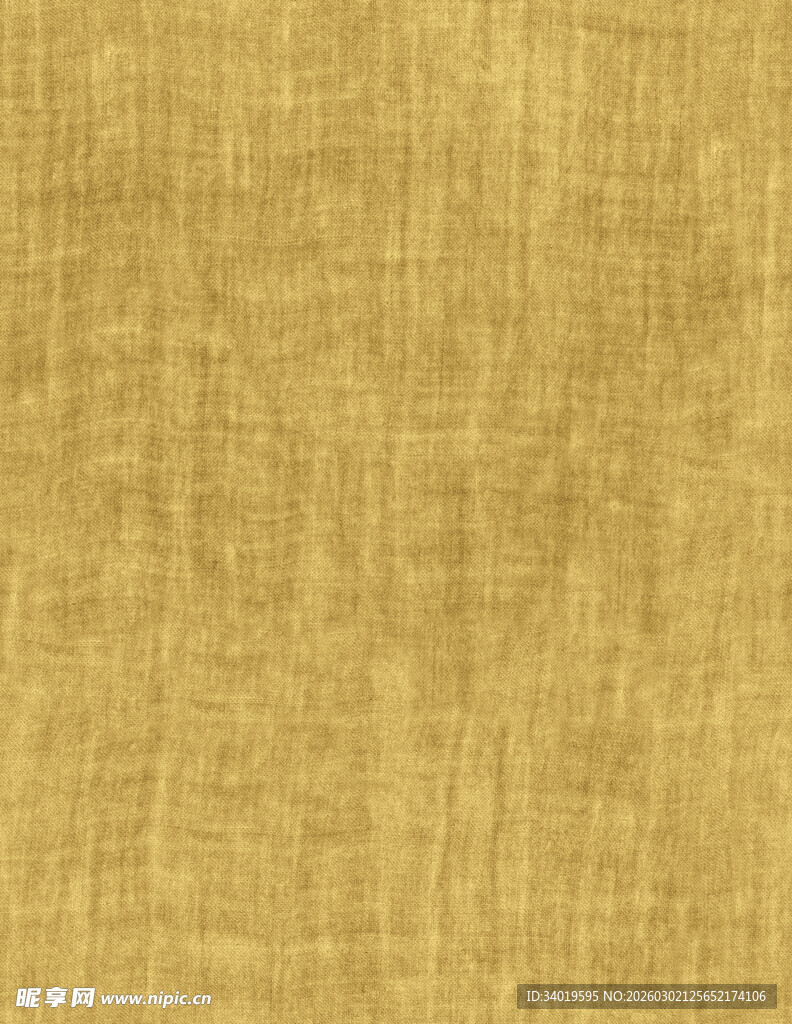 米黄色麻布纹理背景图
