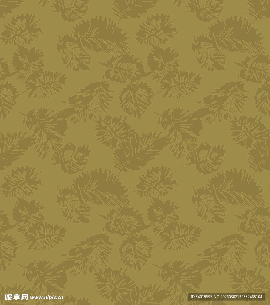 复古花纹背景图